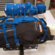 The two test torsos, one of which is equipped with a new vest to protect against radiation.
